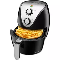 Imagem da promoção Fritadeira Elétrica Sem Óleo Air Fryer Mondial AF-30 Family Inox IV 3,5l – Preta