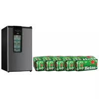 Imagem da promoção Cervejeira Consul Titanium 82L Display Na Porta - CZD12AT + Cerveja Heineken 60 Unidades Lata 350ml