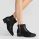 Bota Cano Curto BEIRA RIO Zíper Feminina (34 ao 39) em oferta