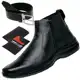 Kit Bota Botina Masculina Couro + Cinto + Carteira Casual - Fierre em oferta