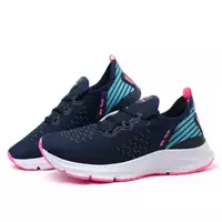 Imagem da promoção Tenis Feminino Xtry Corrida Academia Caminhada Azul Rosa - Ferraretto