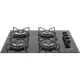 Cooktop 4 Bocas Vidro Preto À Gás Suggar Fg4004avp Bivolt em oferta