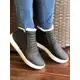 Tenis Botinha Feminino Inverno Forrada Peluciada - Charm Calçados em oferta