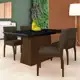 Mesa Com 4 Cadeiras Trevi 1,36 - Móveis Arapongas em oferta