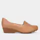 Scarpin Couro Modare Salto Baixo Anabela Joanete em oferta