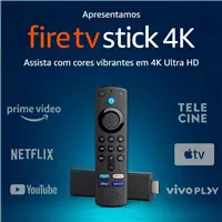 Imagem da promoção Fire TV Stick Lite 2ª Geração com Controle Remoto Lite por Voz com Alexa - Amazon