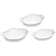Conjunto de Assadeiras de Vidro Oval Marinex - Opaline 3 Peças em oferta