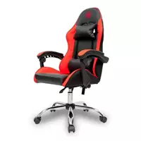 Imagem da promoção Cadeira Gamer TGT Heron Reclinável e Giratória, Preta e Vermelha, TGT-HR-BRD01