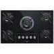Cooktop 5 Bocas a Gás GLP Consul Vidro Temperado - Preto Acendimento Automático Facilite CD075AE em oferta