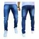 Calça jeans masculina Skinny lançamento 2023 preta - Multi marcas em oferta