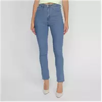Imagem da promoção Calça Jeans Skinny Polo Wear Cintura Alta Feminina