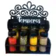 Porta Temperos com Arabesco + Kit 8 Potes com Tampa Dosadora em oferta