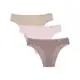 Kit Com 3 Calcinhas Fundo Forro em Algodão Feminina Biquini DelRio em oferta
