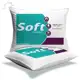 Travesseiro Soft Antialergico Fibra Siliconada kit 2 uni - Arte Cazza em oferta