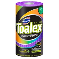 Imagem da promoção Toalex Roll Colors Roxo - 44 Panos