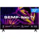 Smart TV 32" HD LED Semp 32R6610 Wi-Fi 3 HDMI 1 USB em oferta