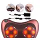 Almofada Massageadora Relaxante Movimentos Shiatsu Infravermelho Bivolt em oferta
