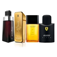 Imagem da promoção KIT 4 PERFUMES MASCULINOS 100ML IMPORTADOS MELHOR PREÇO ENVIO RAPIDO