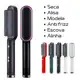 Escova Alisadora 5 em 1 Alisa Seca Modela Escova Alinha e Anti-Frizz - Profissional Cerâmica Bivolt em oferta