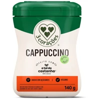 Imagem da promoção 3 Corações Bebida Vegetal Cappuccino A Tal da Castanha, Pote 140G