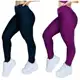 Kit 2 Calças Leg Suplex Feminina Fitness em oferta