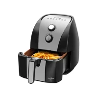 Imagem da promoção Fritadeira Elétrica sem Óleo/Air Fryer Britânia BFR51 Preta com Timer 5,2L