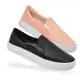 Kit 2 Pares Tenis Feminino Casual Slip On Molec Original Confortavel Barato em oferta