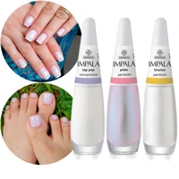 Imagem da promoção Kit 3 Esmaltes Impala Francesinha Top Pop , Polar e Branco