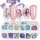 Kit Estojo Com 12 Madre Perola Furta Cor Para Decoração De Unhas em oferta