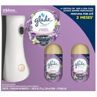 Imagem da promoção Glade Desodorizador Glade Automatic Spray Aparelho Com 2 Refis Lavanda E Baunilha 269 Ml