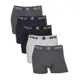 Kit 5 Cuecas Box Microfibra Lisa Sem Costura Polo Wear em oferta