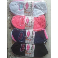 Imagem da promoção Kit 3/6/12 Pares de Meias Soquete Adulto Feminina Estampada Cores Delicadas