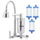 Torneira Com Filtro Cozinha Parede Gourmet + 2 Refil Extra - Dazie Metais em oferta