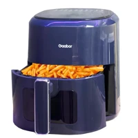 Imagem da promoção Fritadeira Elétrica Air Fryer Gaabor Com Visor sem Óleo 4.2L 127V 1400W Cinza- AF45M-BK01A-1