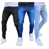 Imagem da promoção KIT 2 Calça Jeans Masculina Slim com plus size direta da fbrica