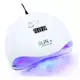 Cabine Sun X 54W LED UV Bivolt Unhas Gel em oferta