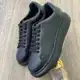 Tenis Casual Masculino Sola Alta 5cm Oversize Mcqueen Sneaker Couro Soft Respirável Confort em oferta