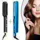 Kit Escova Alisadora Bivolt 5 em 1 + Chapinha de Cabelo Nano Titanium 450° em oferta