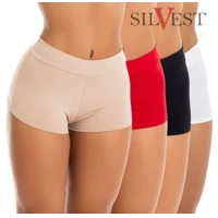 Imagem da promoção Kit 4 Calcinhas Shorts Cuecas Boxer Feminina Shortinho