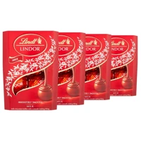 Imagem da promoção 4 Caixas de 37g, Bombons de Chocolate Suiço, Lindt Lindor