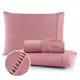 Kit Lençol de Cama Queen 400 Fios 3 Peças Toque Acetinado 100% Macio - CASA COMPLETA ENXOVAIS em oferta