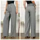 Varlea calca pantalona plus feminina de alfaiataria com bolso em oferta