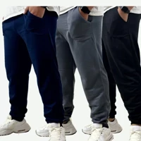 Imagem da promoção Kit 2 Calça Moletom Masculina Com Punho E Elastico Peluciada Muito Confortavel Com Forro