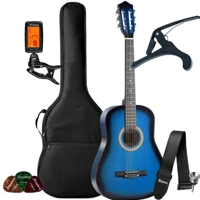 Imagem da promoção Kit Violão Acústico Estudante Bravo An100 Nylon Clássico + Acessórios