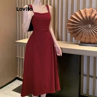Imagem da promoção Lovito Vestido Casual Liso Plissado Com Estrutura Para Mulheres