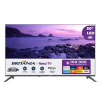 Imagem da promoção Smart TV 50” Britânia BTV50VA4REGB Roku TV