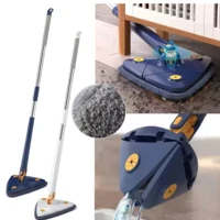 Imagem da promoção Esfregão Triangulo Mop Ajustável Giratória 360° Limpeza Banheiro Chão Janela Teto