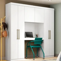 Imagem da promoção Guarda Roupa Casal 6 Portas Montagem Flex Branco Carraro