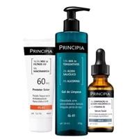 Imagem da promoção Kit Principia (Gel de Limpeza 350g + Sérum Facial AH-2 30ml + Protetor Solar Facial FPS 50)