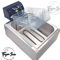 Imagem da promoção Fritadeira Eletrica industrial 5 Litros 1 Cuba 110v 220v